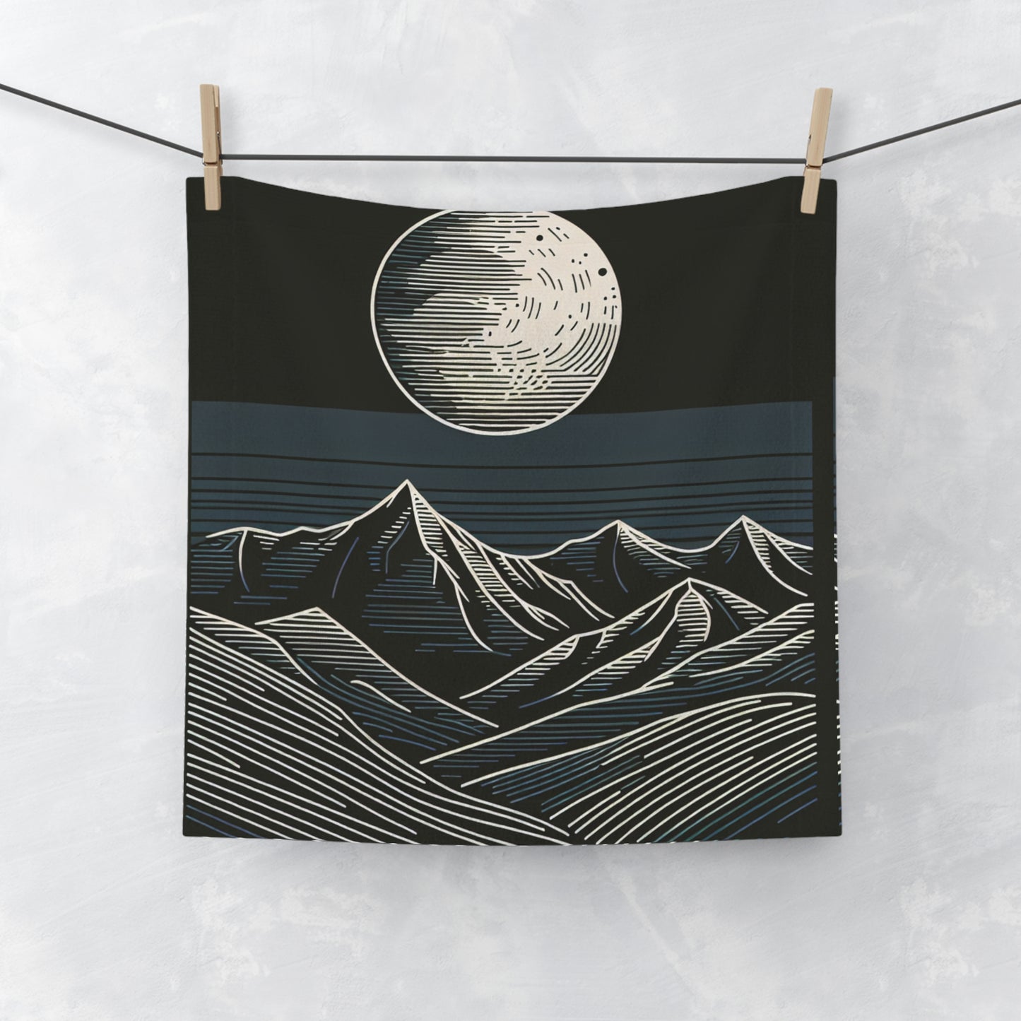 Face Towel - Soft & Absorbent Cotton for Hand, Face, or Makeup - 13x13 inches