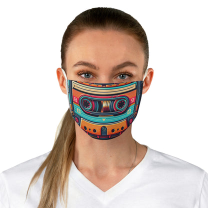Polyester Face Mask Personalized Protection Adjustable Earloops